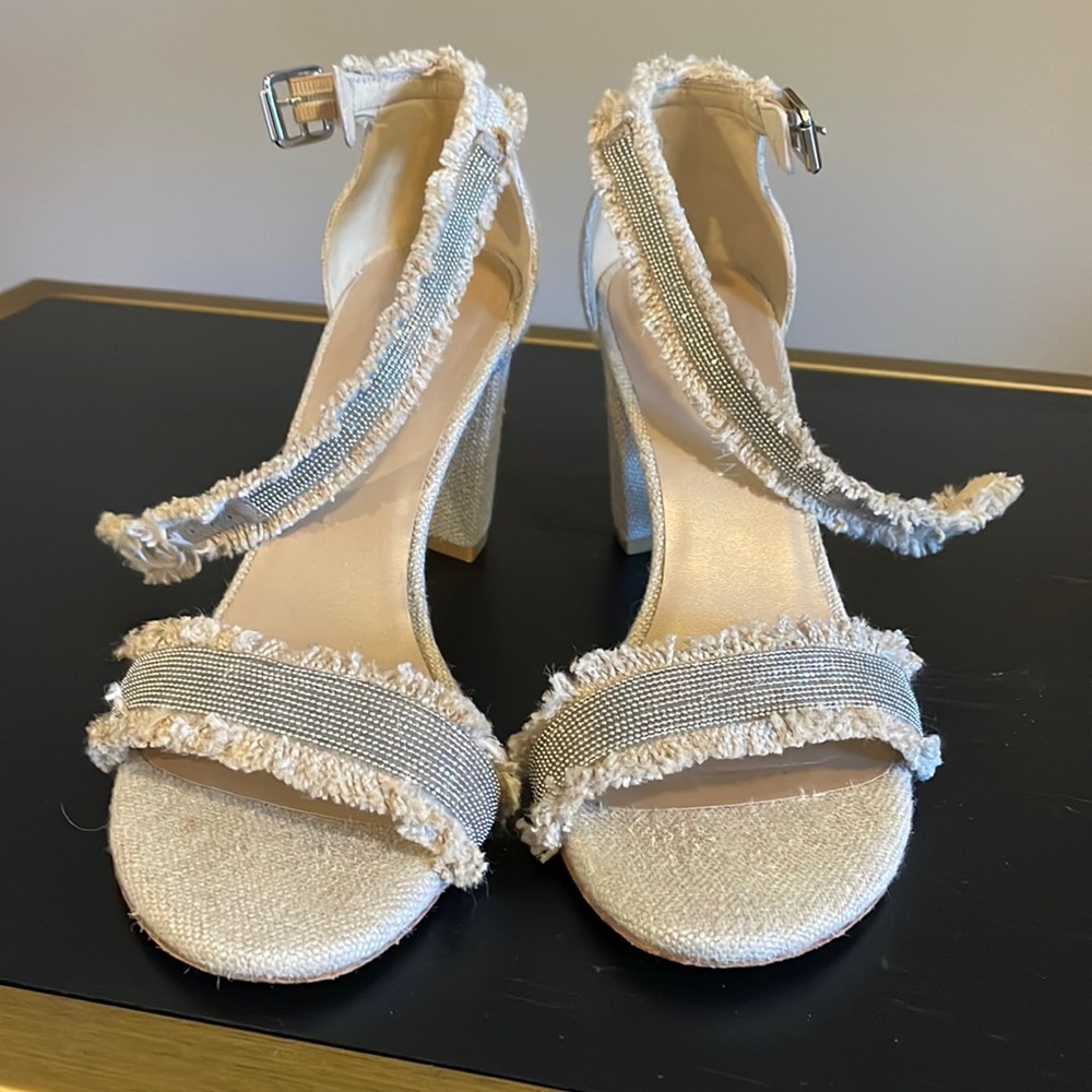 Stuart Weizmann block hells shoes